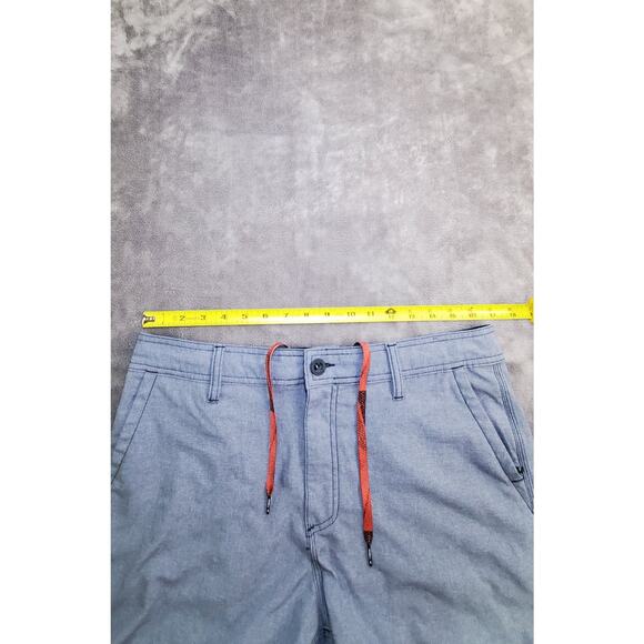 O'Neill Men’s Size 32 Gray Casual Shorts Surfer 4-pockets Embroidered Logo C4-29 - Picture 4 of 10